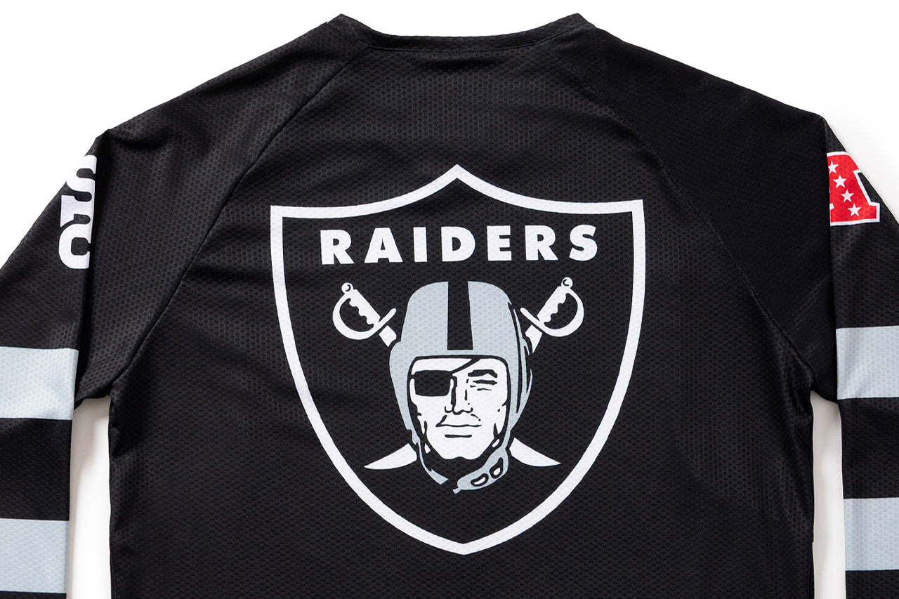 State Bicycle Co. | NFL Collection – Long-Sleeve MTB Jersey – Las Vegas Raiders、mySite、bearsvspackers
