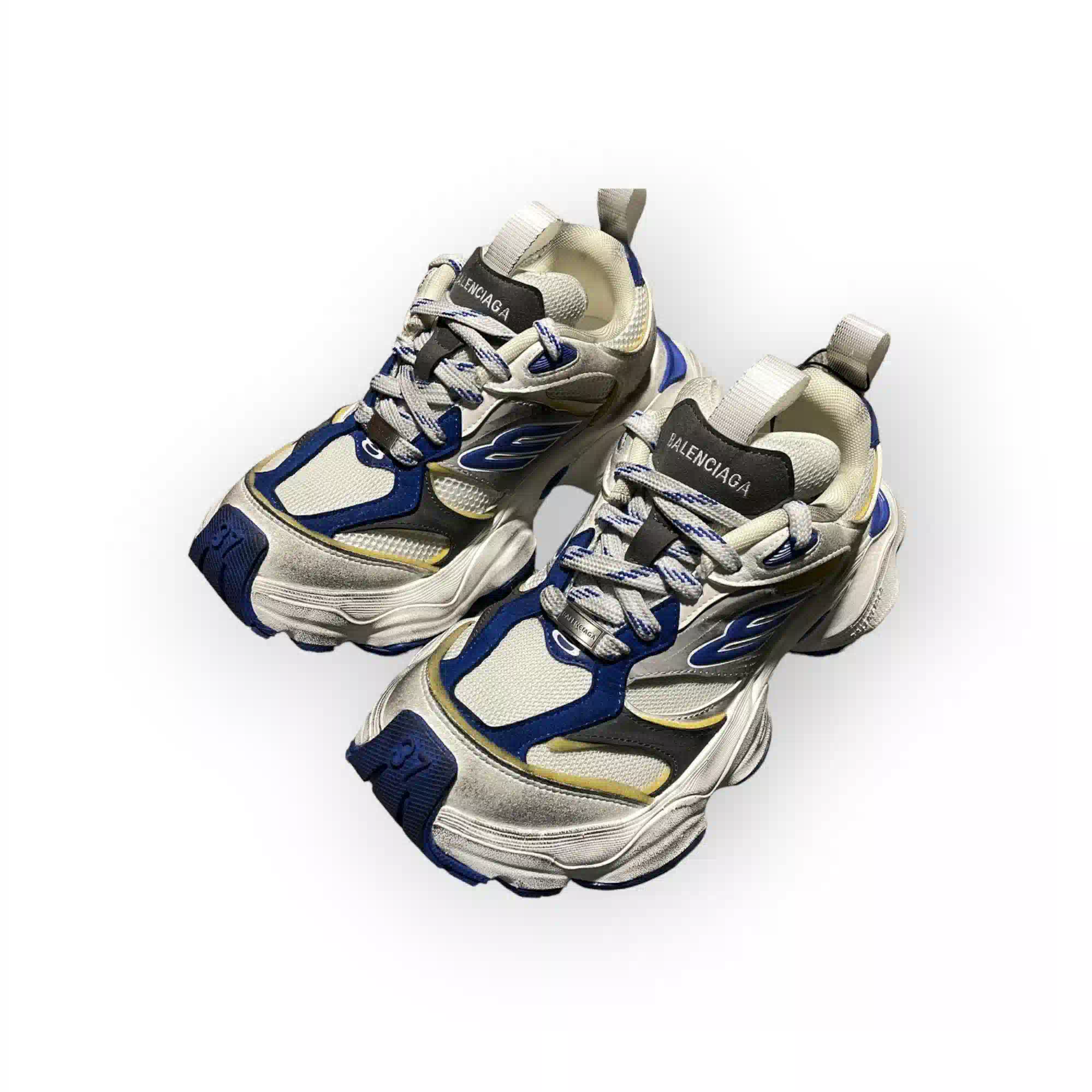 Balenciaga Cargo Sneaker In Grey White Blue、mysite、Cacoeks