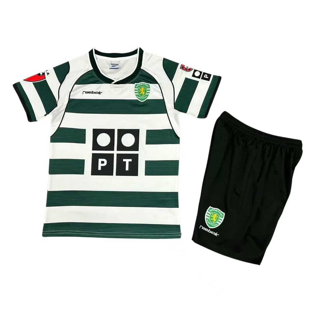 01-03 kids kit Sporting Lisbon home soccer jersey-Retro version: Ajax 24-25 Home Stadium Jersey - Fans Version mysite: Adidas luxuryfootballshirts.com: https://www.luxuryfootballshirts.com/