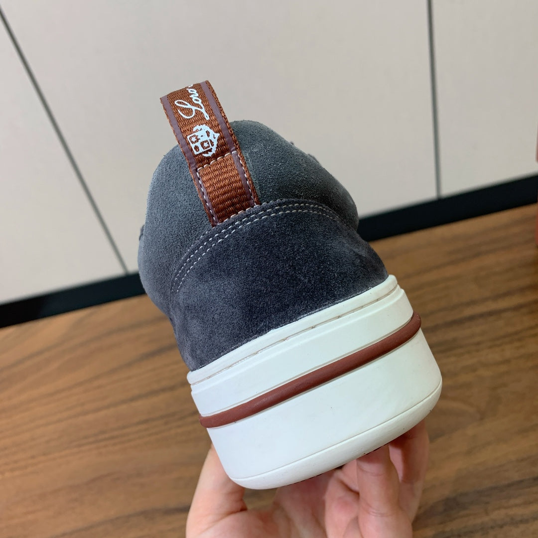 LP NEWPORT WALK SNEAKERS GRAY SUEDE、mysite、Cacoeks