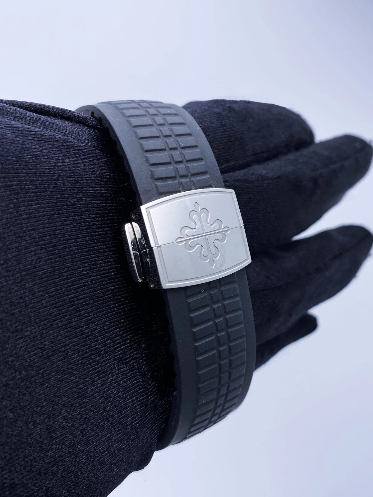 Patek Philippe Aquanaut Ref. 5968A-001 Super Clone Watch – Black Dial Steel Chronograph Fake Replica