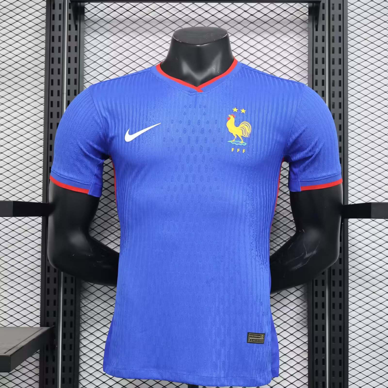 2024-2025 Player Version France Home Football Shirt-mysite Custom Football Kit- Nextkits