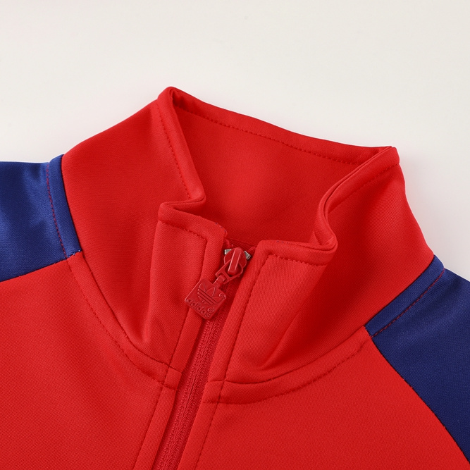 Higojerseys-Arsenal 24-25 Originals LFSTLR Jacket Training Tracksuit - Red and Blue