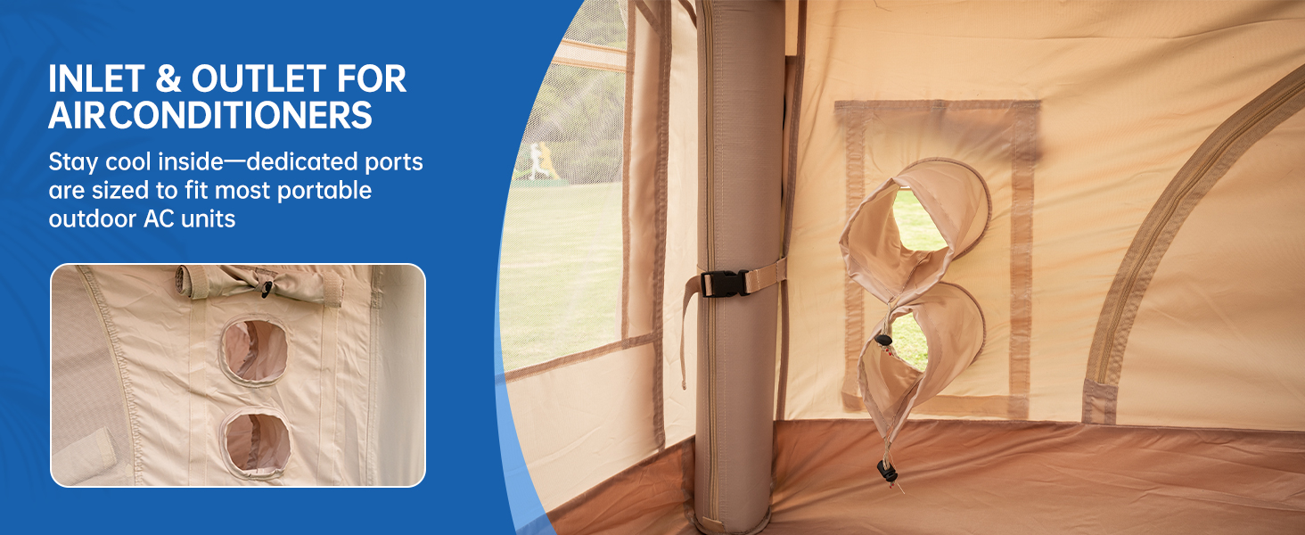 inflatable tent