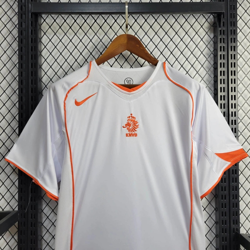 GlobeJersey-Retro Netherlands 2004 Away Jersey