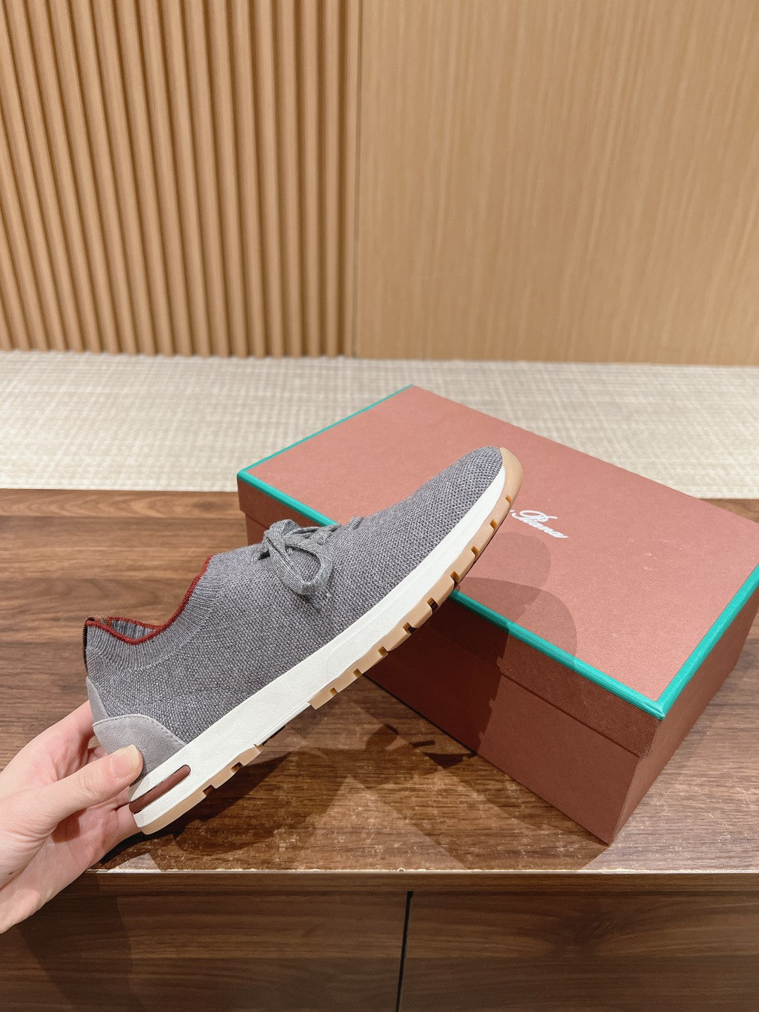 LP BASIC 360 FLEXY WALK SNEAKER GRAY FABRICS、mysite、Cacoeks