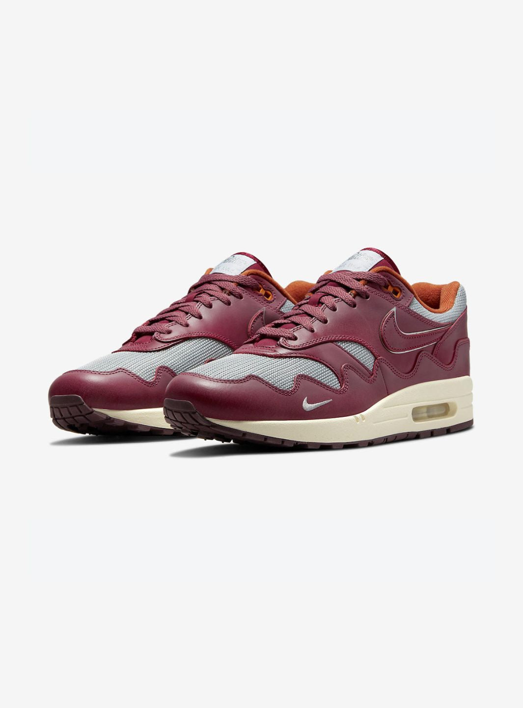 Nike Air Max 1 Patta Waves Rush Maroon、NIKE、Cacoeks