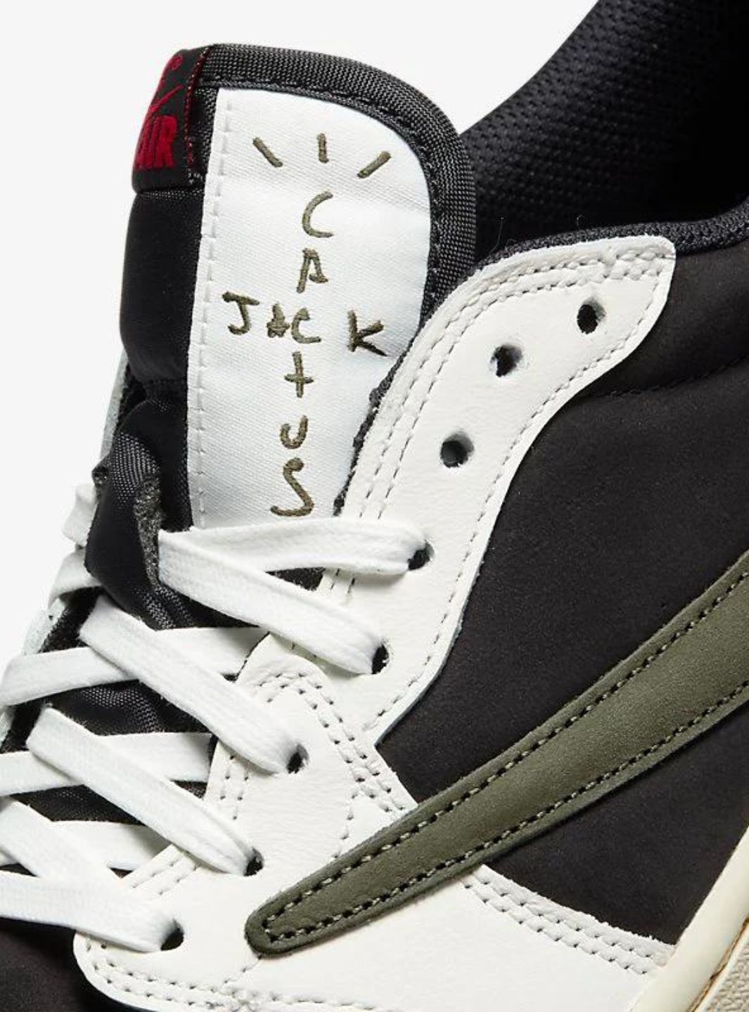 Air Jordan 1 Retro Low OG SP Travis Scott Olive、JORDAN、Cacoeks