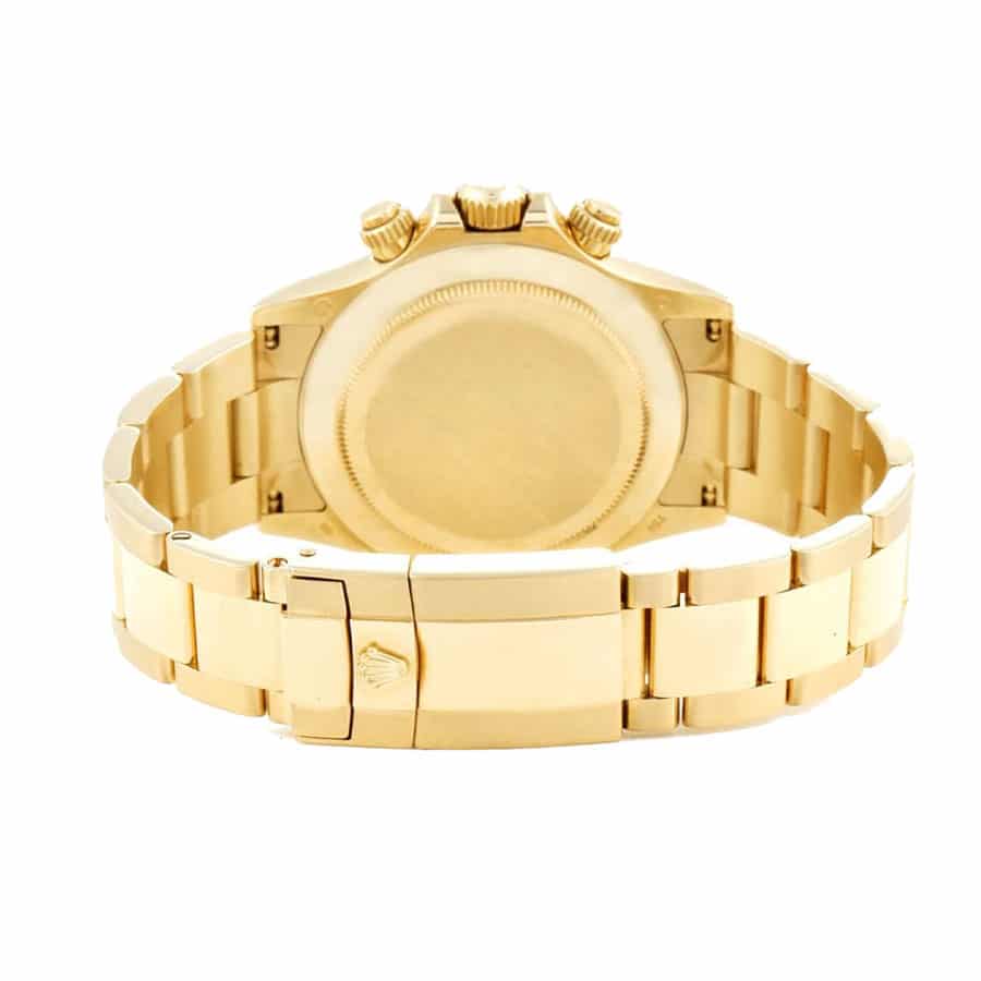 Rolex Daytona Cosmograph 116528 Yellow Gold White Dial Oyster Replica-fasswatch