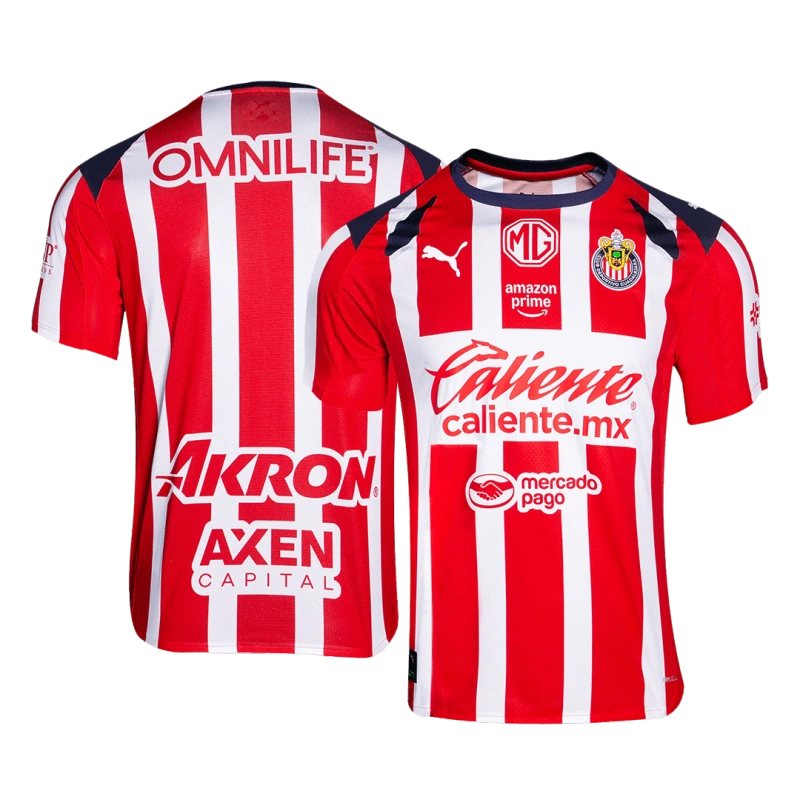 25-26 Chivas Home soccer jersey-Fans Version: Ajax 24-25 Home Stadium Jersey - Fans Version mysite: Adidas luxuryfootballshirts.com: https://www.luxuryfootballshirts.com/