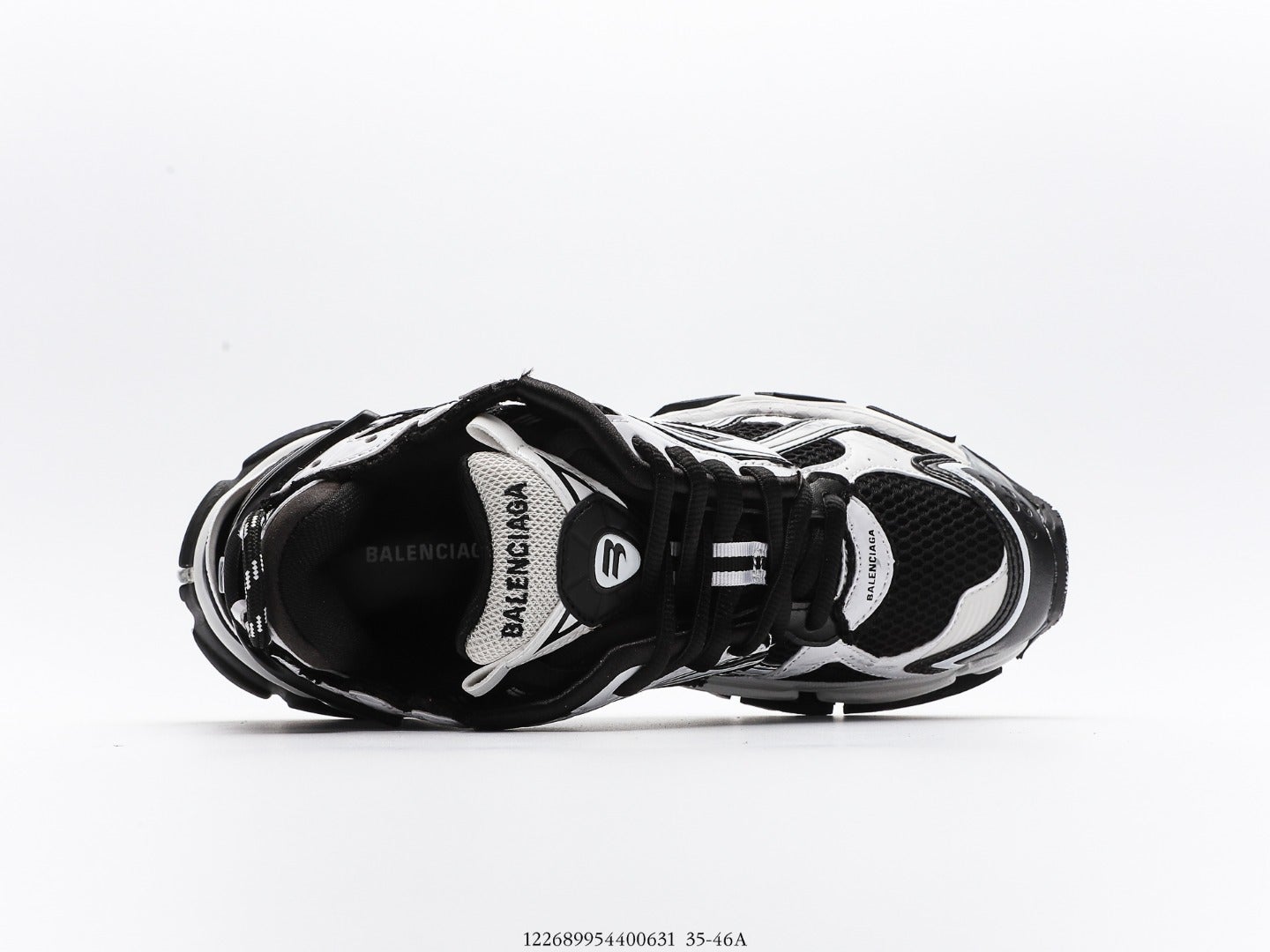 Balenciaga Runner Trainer in White Black、mysite、Cacoeks