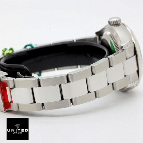 Rolex Datejust Silver Jubilee Replica 5 Rolex Lady-Datejust 279174-0021 Stainless Steel Oyster Bracelet Replica