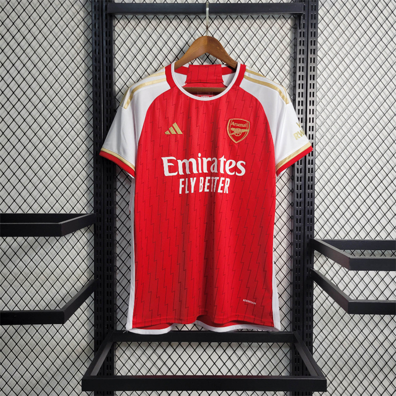 ManixJersey.com | 23/24 Arsenal Home Stadium Jersey - Fans Version -Customize Name, Number and Patch | Worldwide Shipping