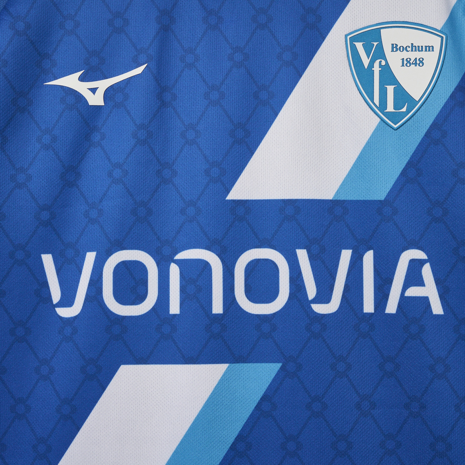 UltraTrikot-Bochum 24-25 White Slanted Stripe Special Jersey with Sponsors - Fans Version