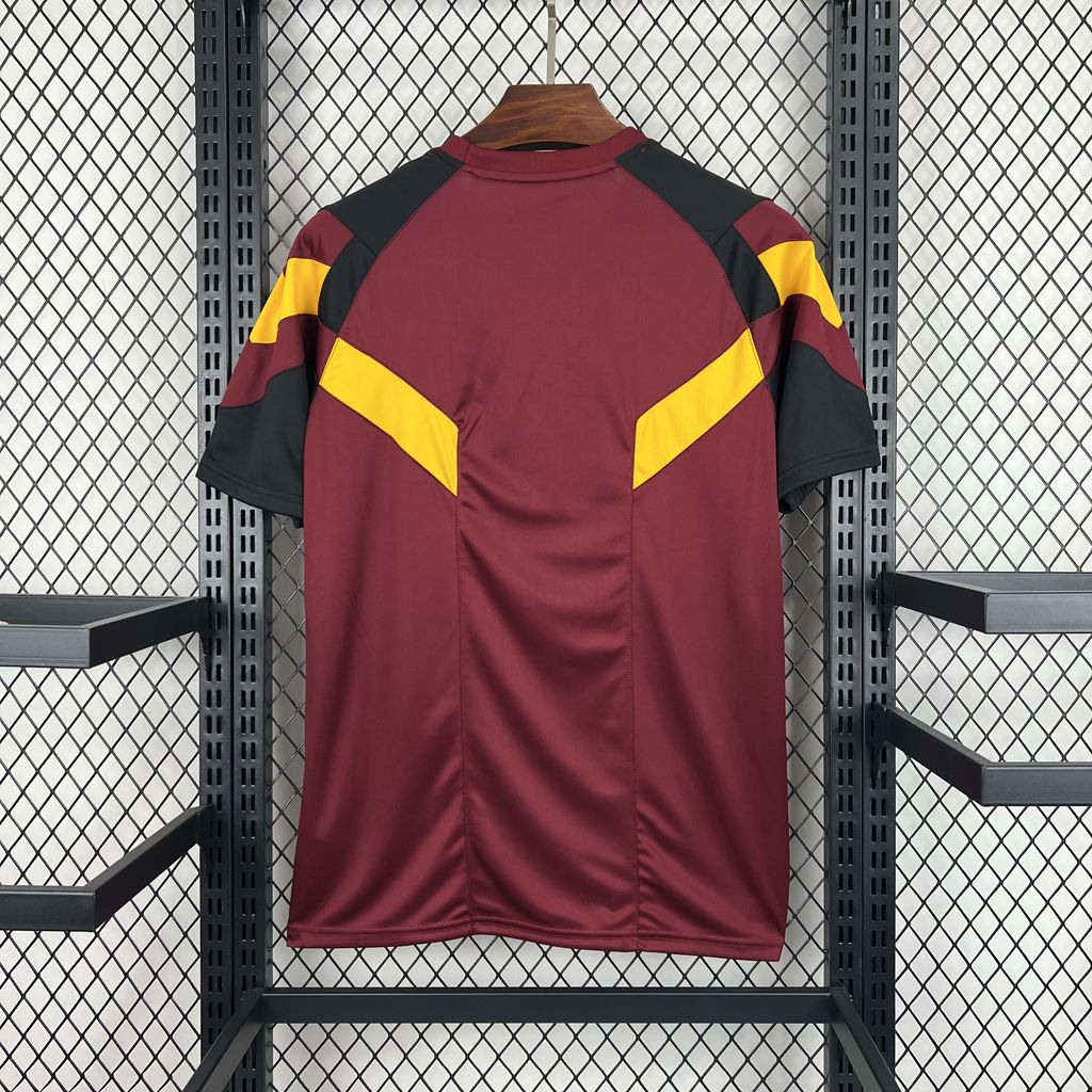 JerseysGala.com | AS Roma 24-25 Originals LFSTLR T-Shirt - Deep Red -Customize Name, Number and Patch | Worldwide Shipping