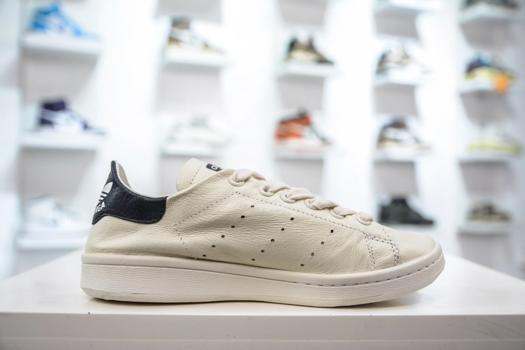 Balenciaga x Adidas Stan Smith Sneaker in Off White Black、mysite、Cacoeks