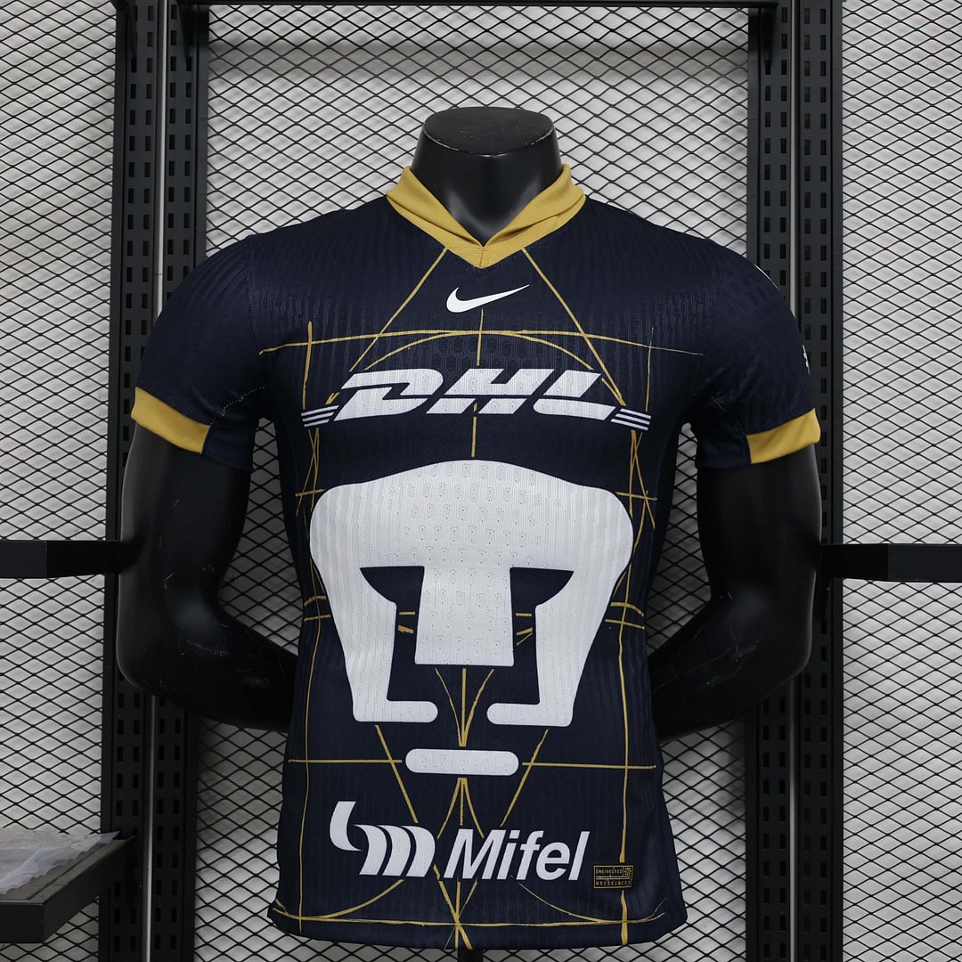 24/25 Player Version Pumas UNAM Away Jersey-mysite Custom Football Kit- Nextkits