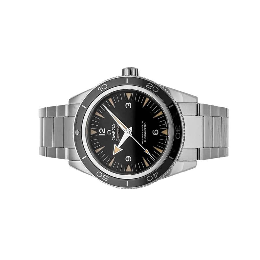 omega seamaster 300 m omega co axial 233 30 41 21 01 001 black dial replica1