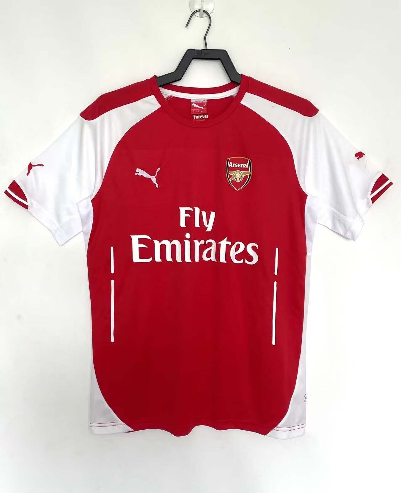 2014/2015 Retro Arsenal Home Football Shirt 1:1 Thai Quality:football jersey mysite: unitedjerseyfootball 邓江浪:football