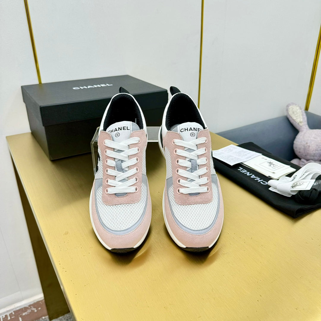 CLASSIC TRAINER IN LIGHT PINK MERCERIZED VELVET、mysite、Cacoeks