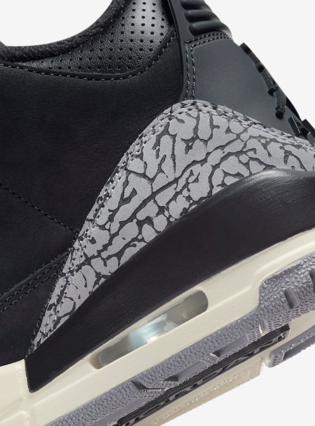 Air Jordan 3 Retro Off Noir、JORDAN、Cacoeks