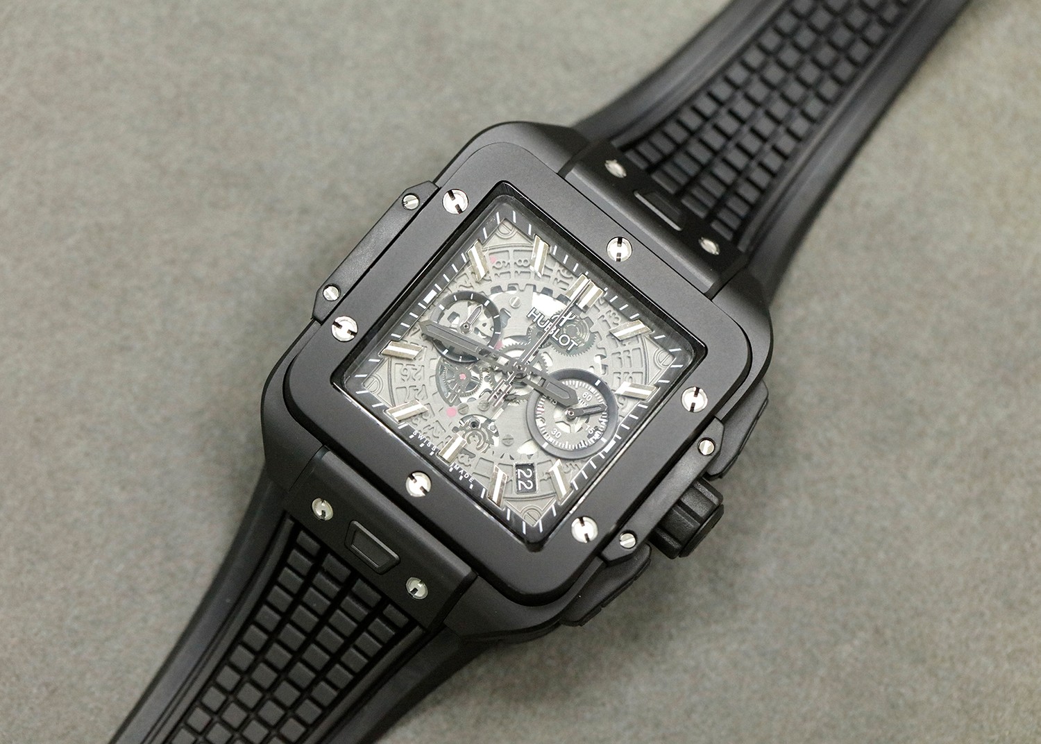 Hublot Square Bang Unico All Black 821.CI.0170.RX 42mm-fasswatch