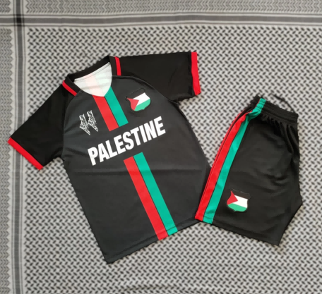 24/25 Palestine Away Football Shirt Kids Size Suit-mysite Custom Football Kit- Nextkits