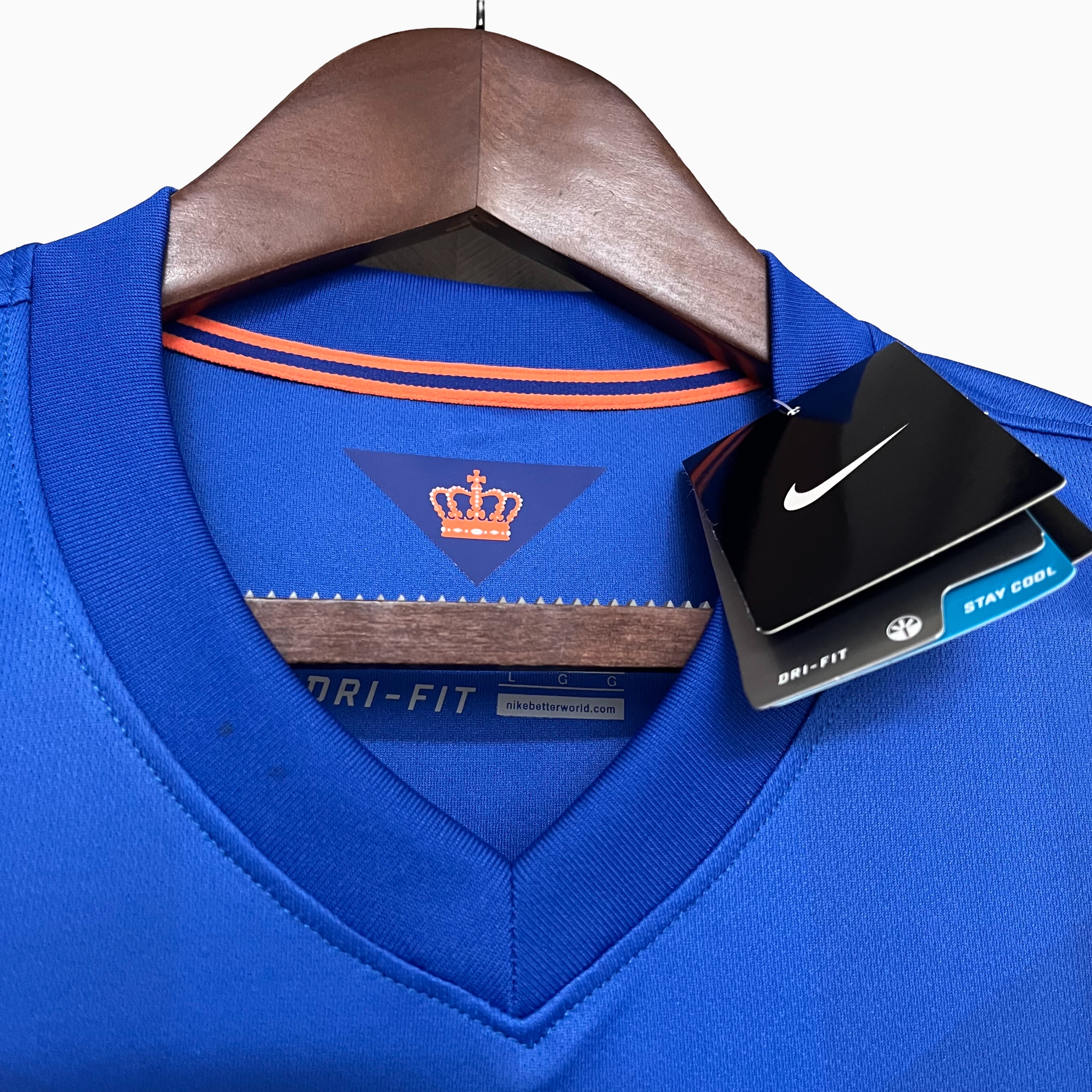 Higojerseys-Retro Netherlands 2014 Away Stadium Jersey