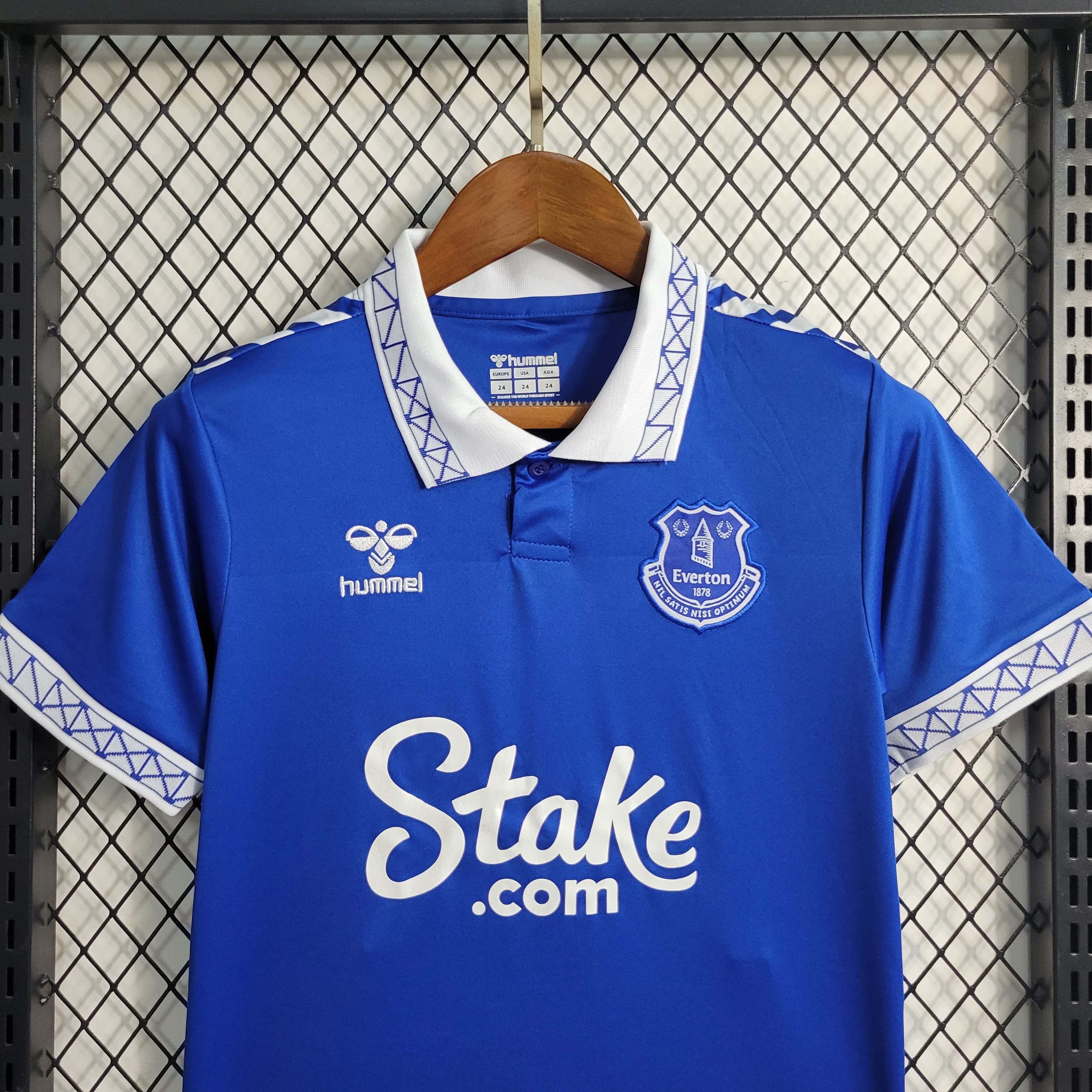 2023/2024 Everton Home Football Jersey Kids Size:football jersey mysite: unitedjerseyfootball 邓江浪:football