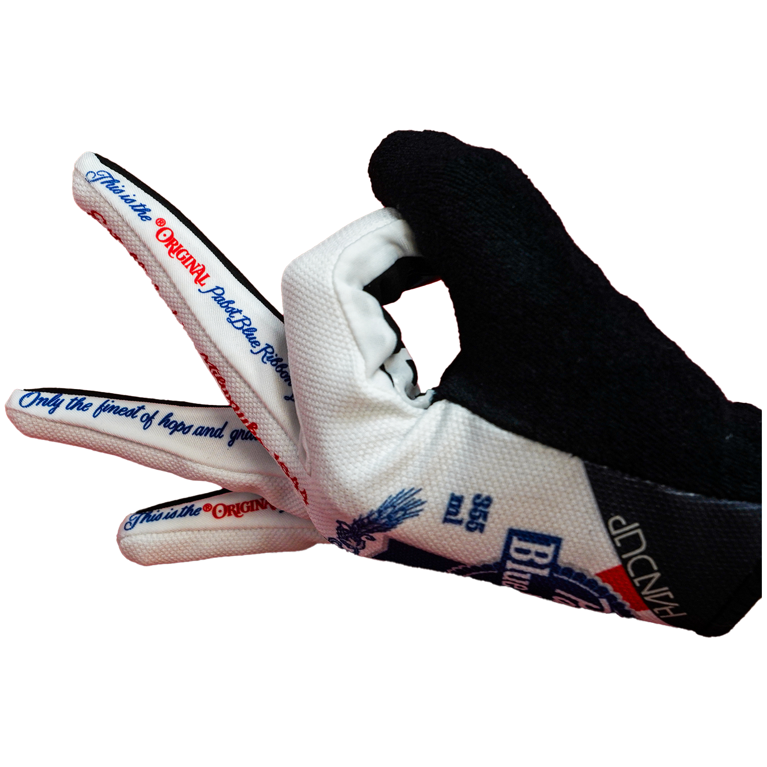 Gloves - Pabst Blue Ribbon Can、mySite、bearsvspackers