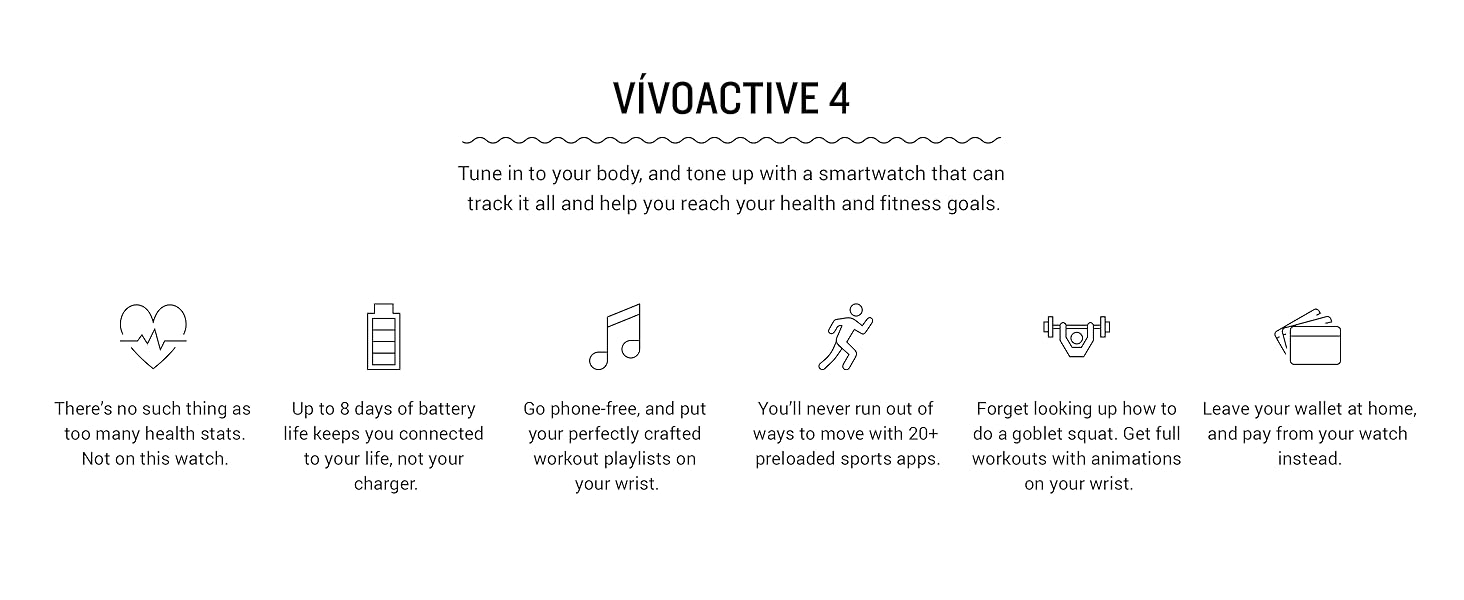 Garmin vivoactive 4 series