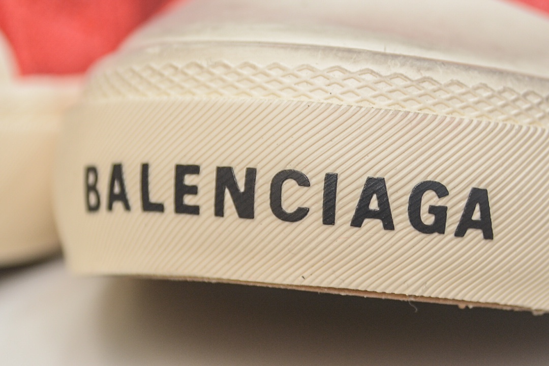 Balenciaga Paris Trainer Mule in Red、mysite、Cacoeks