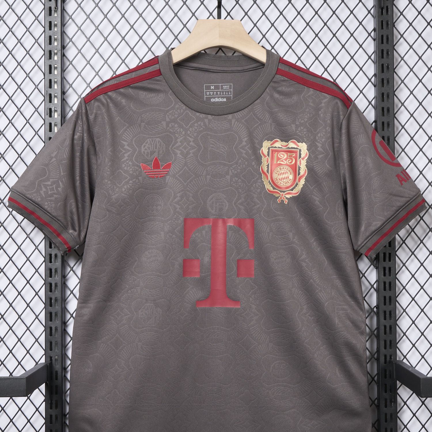 Funinjersey-Bayern Munich 2025 Grey 125th Anniversary Jersey - Fans Version