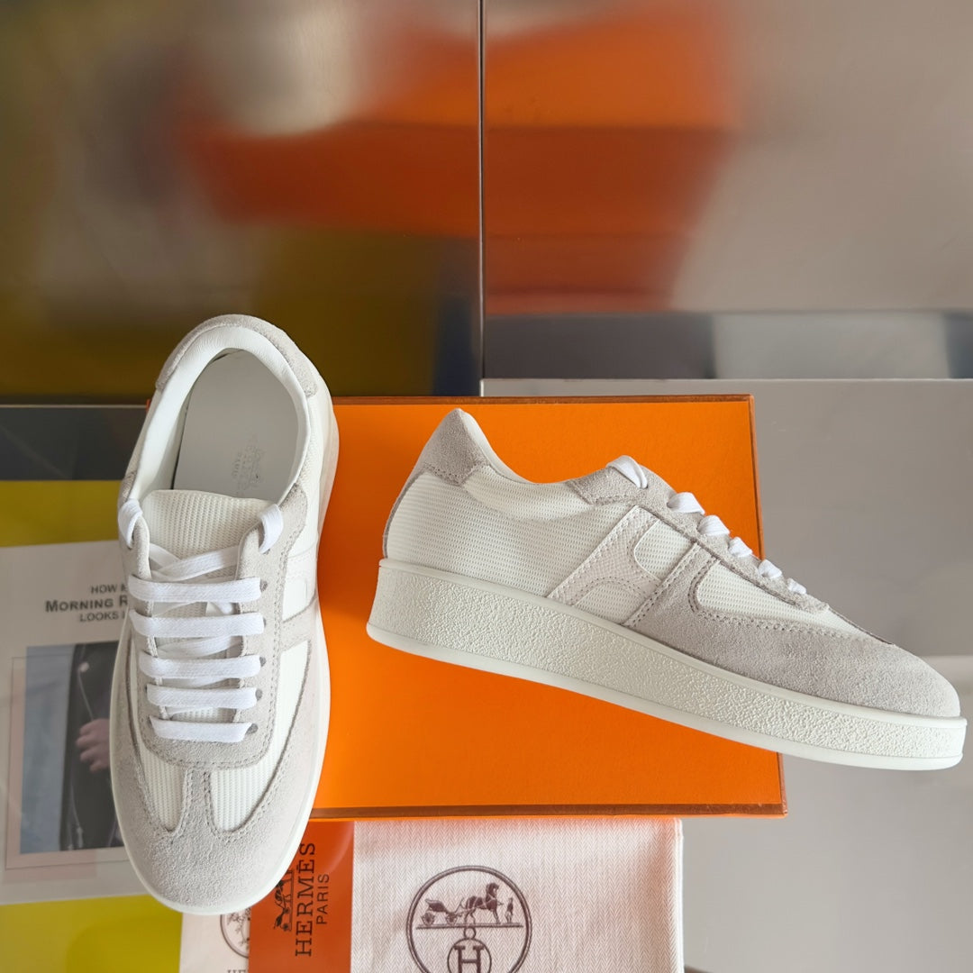 BOOMERANG SNEAKERS LIGHT GRAY MIX WHITE SUEDE、mysite、Cacoeks