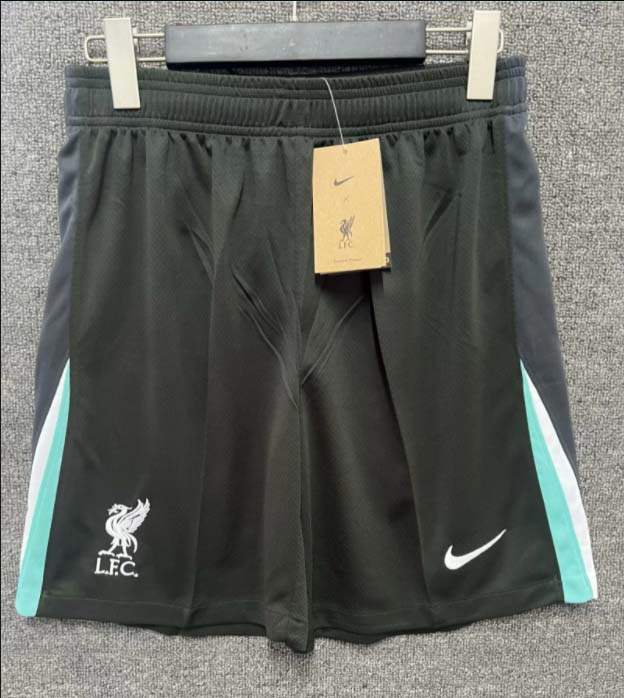2024/2025 Liverpool Away Shorts 1:1 Thai Quality:football jersey mysite: unitedjerseyfootball 邓江浪:football
