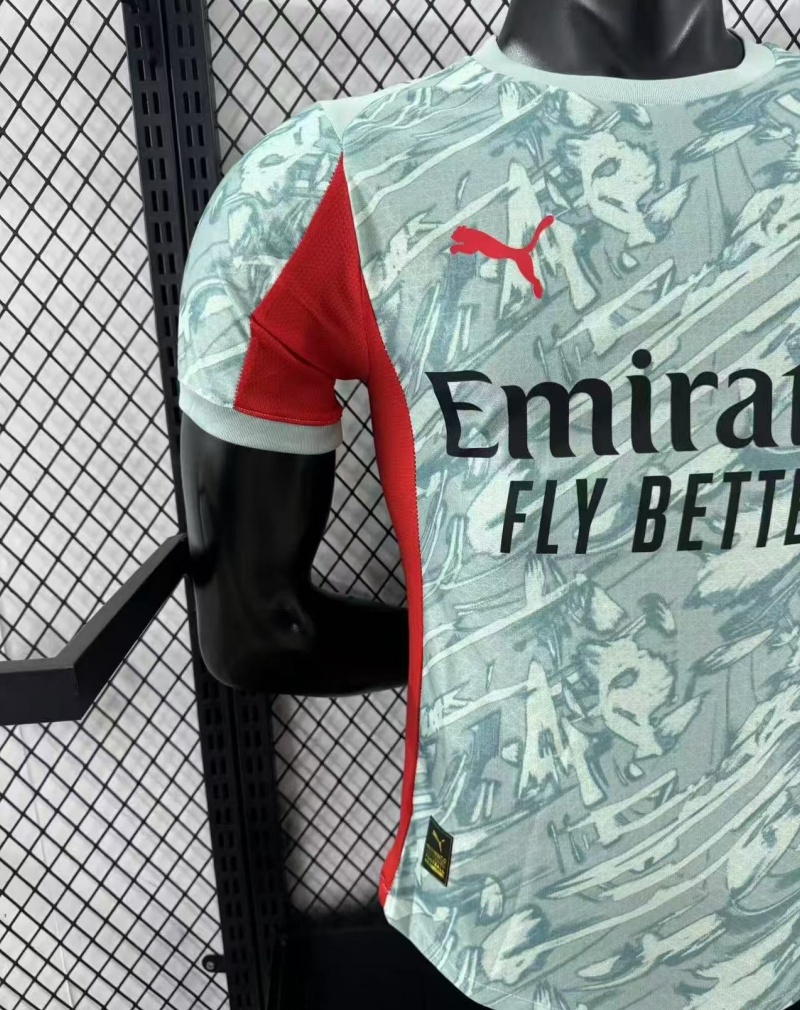 25-26 AC Milan Second away soccer jersey-player version: Ajax 24-25 Home Stadium Jersey - Fans Version mysite: Adidas luxuryfootballshirts.com: https://www.luxuryfootballshirts.com/