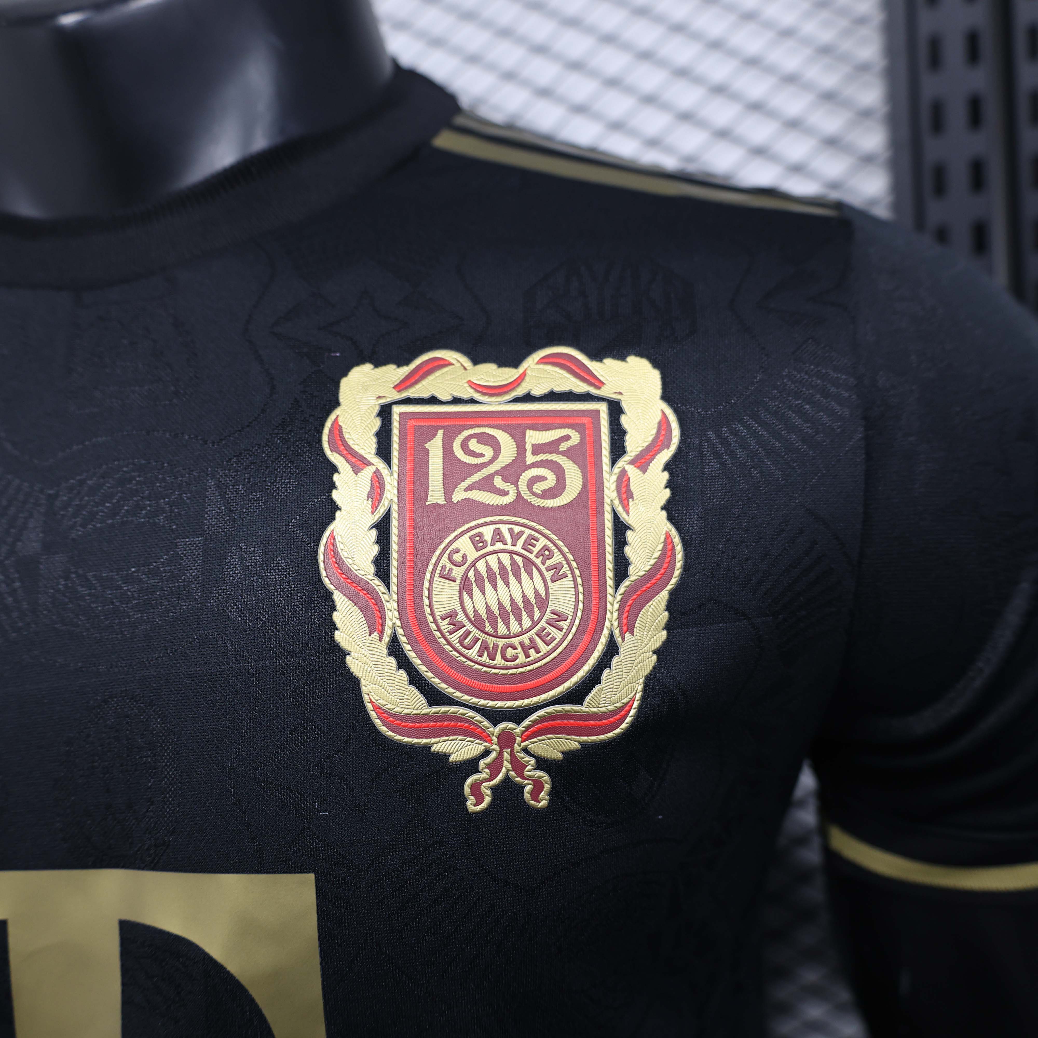 2024/2025 Player Version Bayern Munich 125th Anniversary Edition Black Football Shirt 1:1 Thai Quality:football jersey mysite: unitedjerseyfootball 邓江浪:football