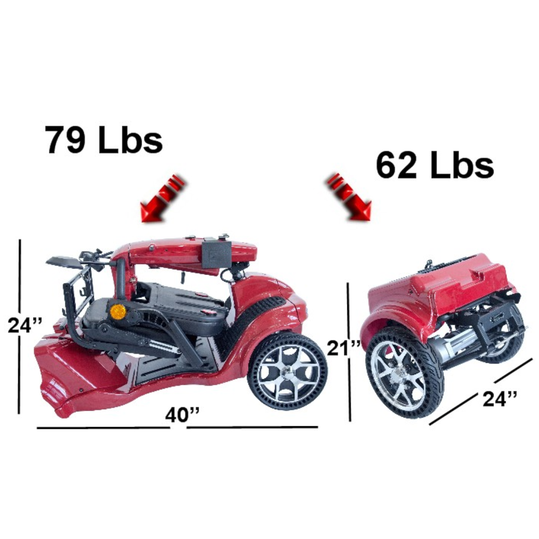 Gladiator Portable Heavy Duty Mobility Scooter