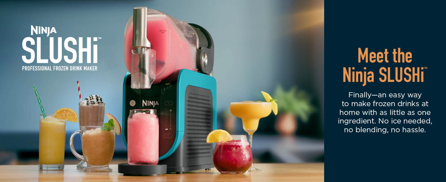 Meet the Ninja SLUSHi, slushie, slushies