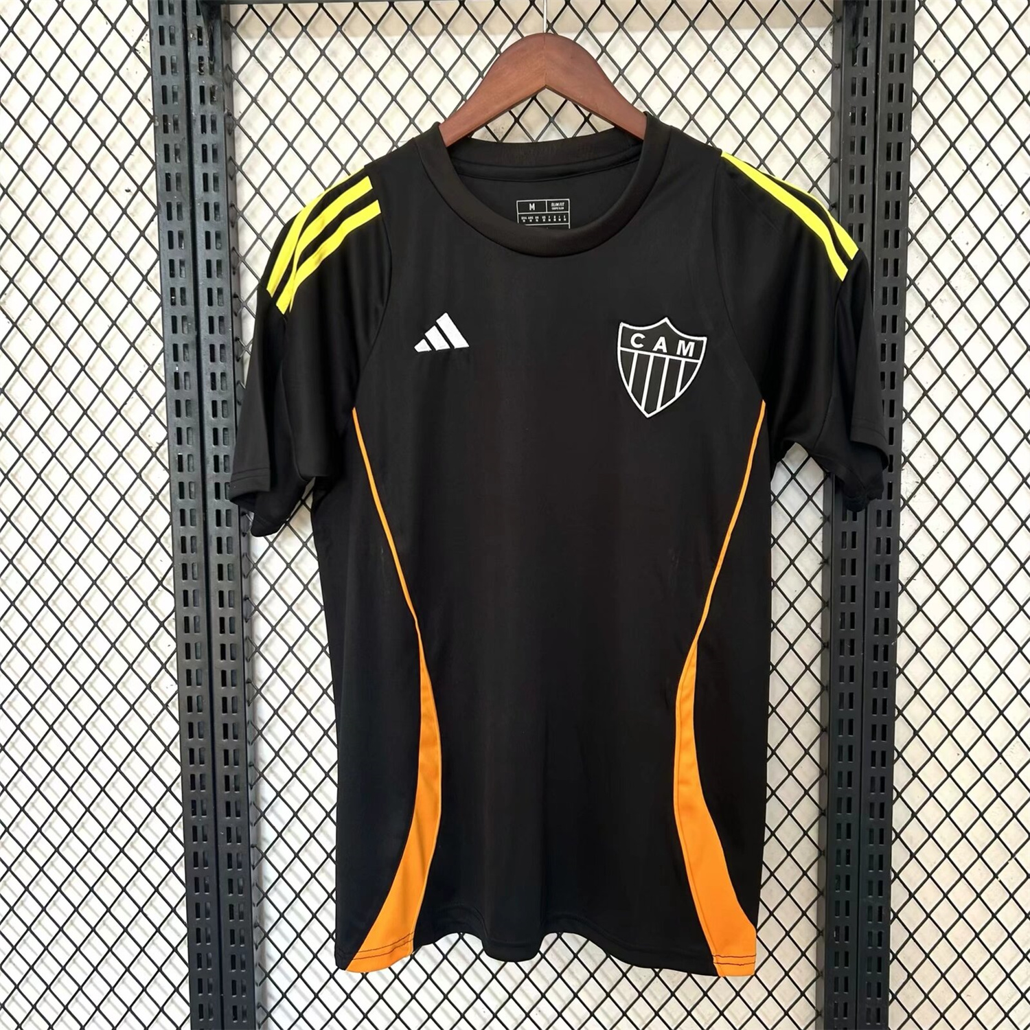 foot-Atletico Mineiro 24-25 Black Training Round Neck Jersey - Fans Version
