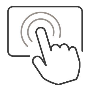 Glass touch controls Glass touch controls