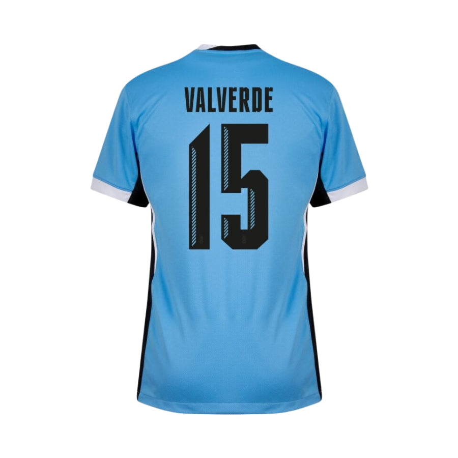 Uruguay Valverde 15 Home Fan Jersey 2025/26-mysite Custom Football Kit- Nextkits
