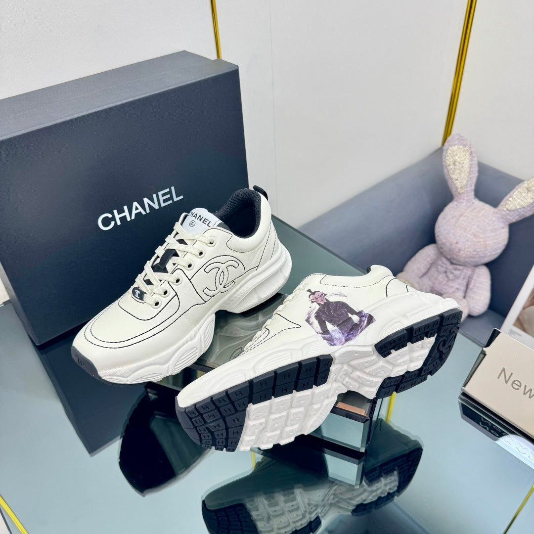 TRAINERS SNEAKER IN WHITE CALFSKIN WITH STICKER 238625、mysite、Cacoeks