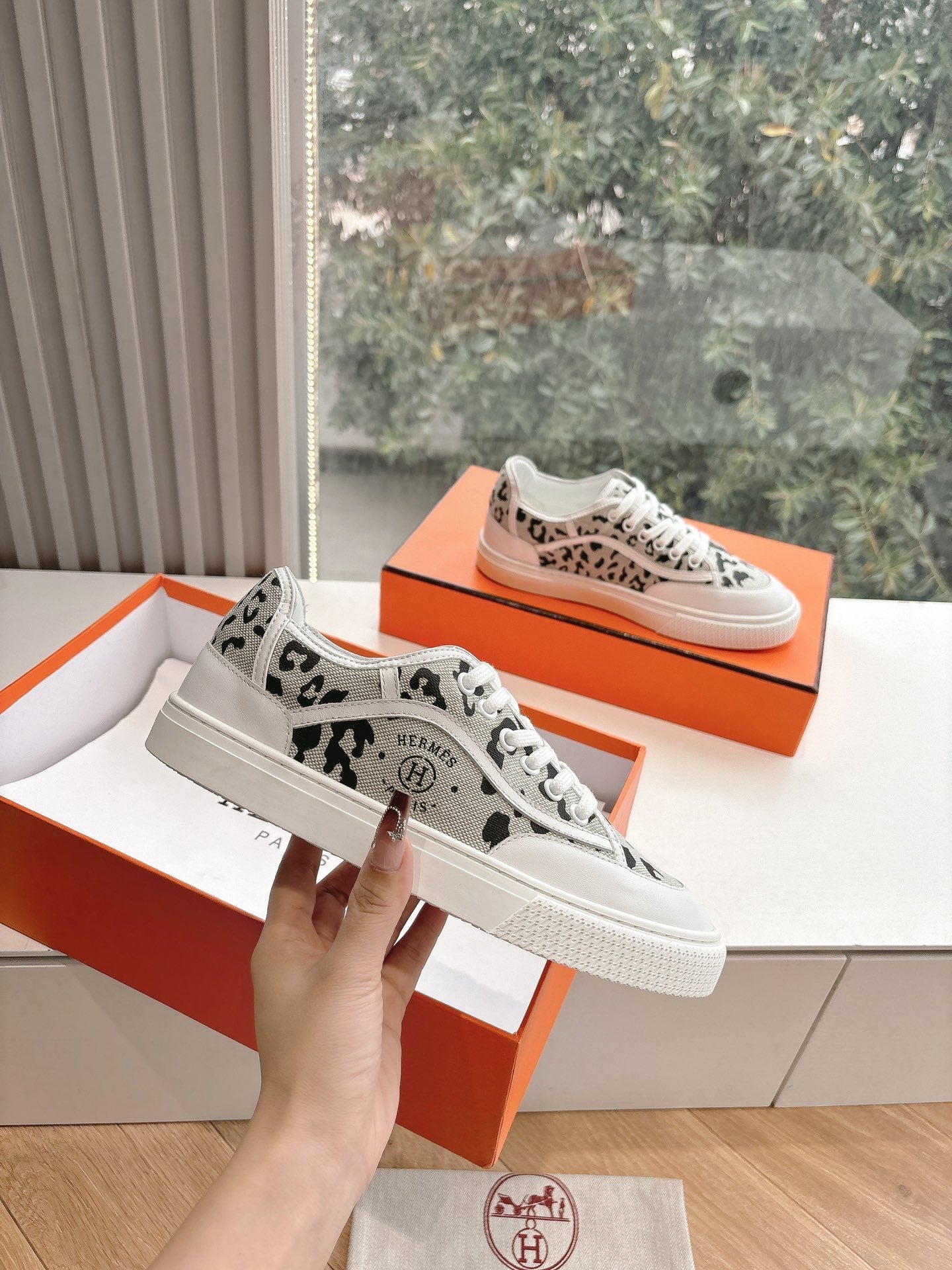 GET SNEAKER IN BLACK MIX PALE GRAY MAXI CANVAS AND CALFSKIN、mysite、Cacoeks