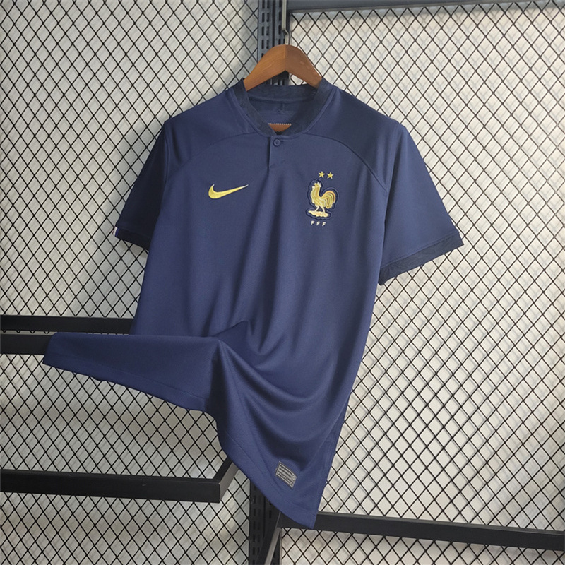 foot-France 22-23 Home Jersey - Fans Version - 2022 World Cup