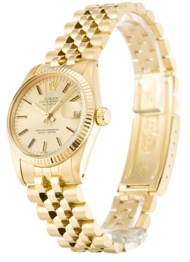 Replica Rolex Datejust Mid-Size 30mm Champagne Dial 6827-fasswatch