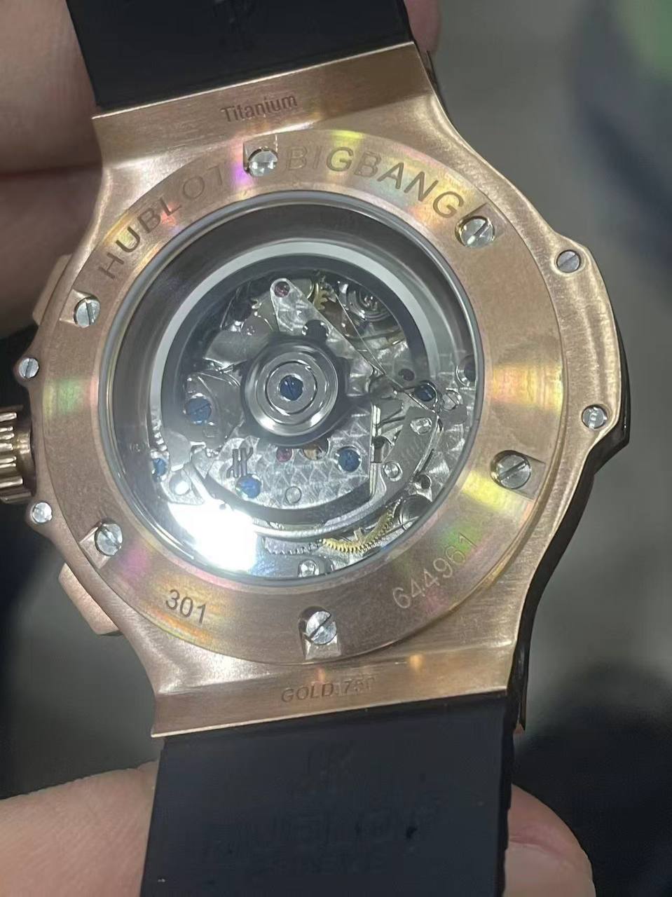 Hublot Big Bang Steel Rose 301.PB.131.RX Replica-fasswatch