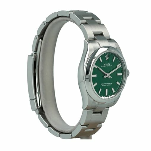 Rolex Oyster Perpetual 277200 Green Dial Replica-fasswatch