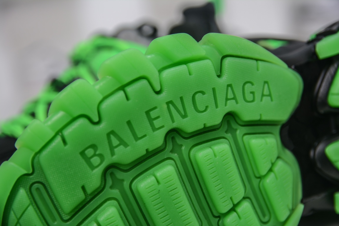 Balenciaga Track Trainer Black Fluo Green、mysite、Cacoeks