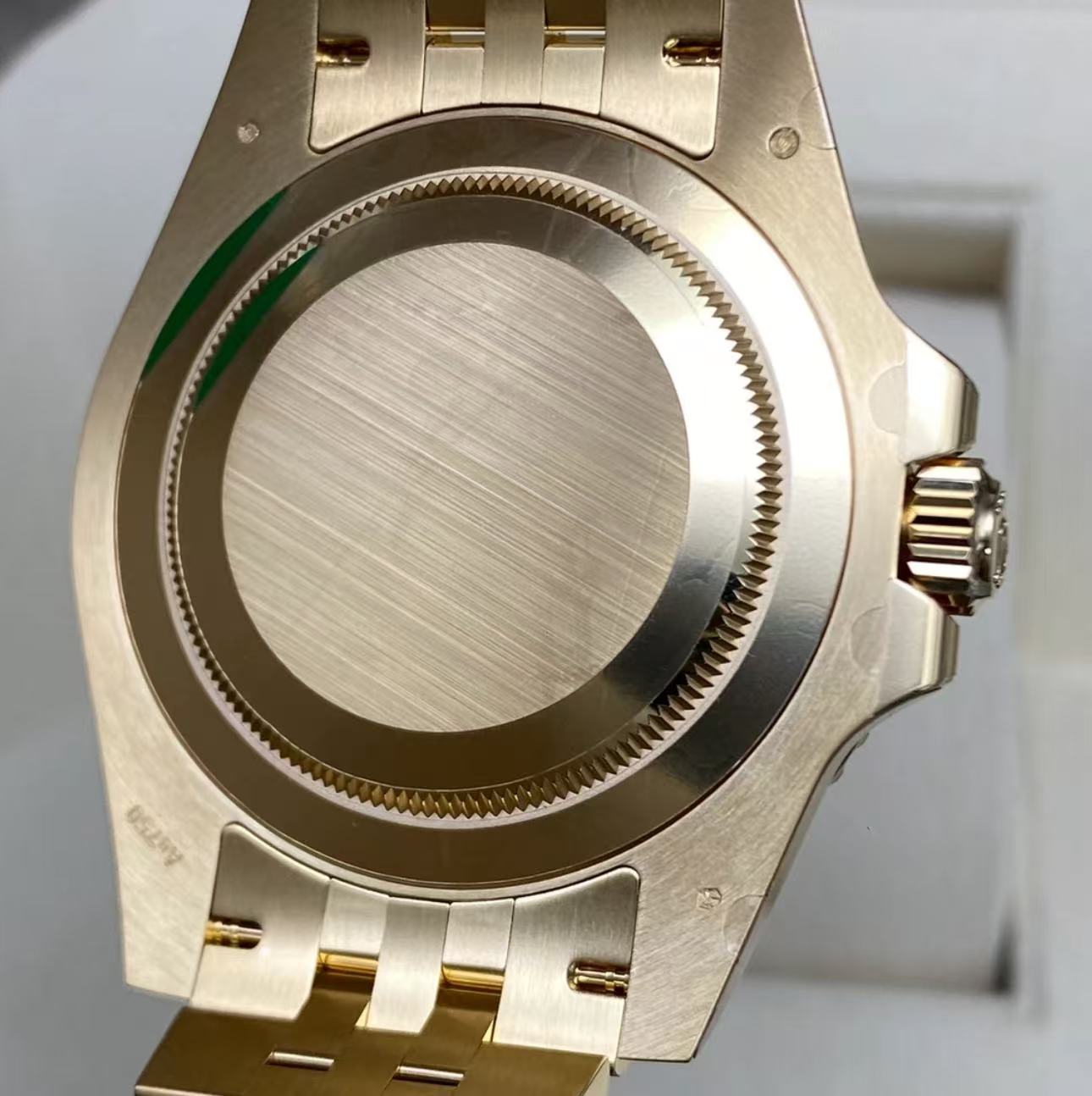 RolexGMT Master ll 2023 18kGold Jubilee Bracelet SuperClone Swiss Replica Watch Ref 126718GRNR 3285 Swiss Movement